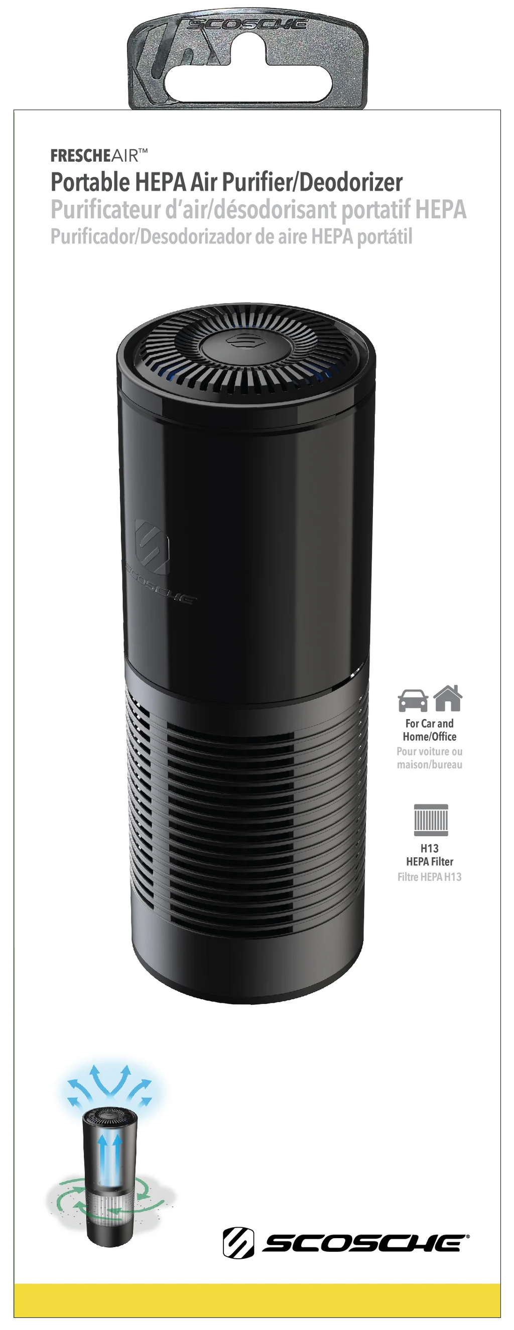 Portable HEPA Air Purifier N8477