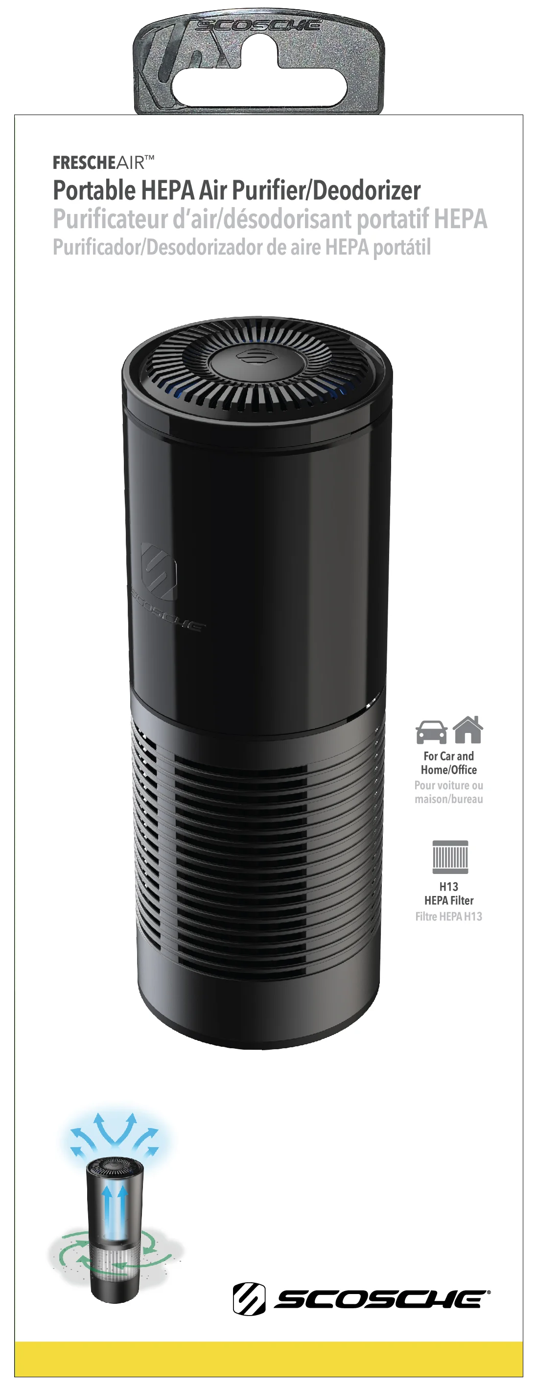 Portable HEPA Air Purifier N8477