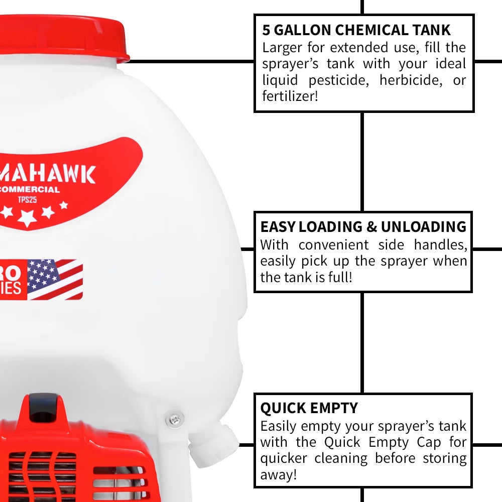 5 Gallon Power Backpack Sprayer K436092