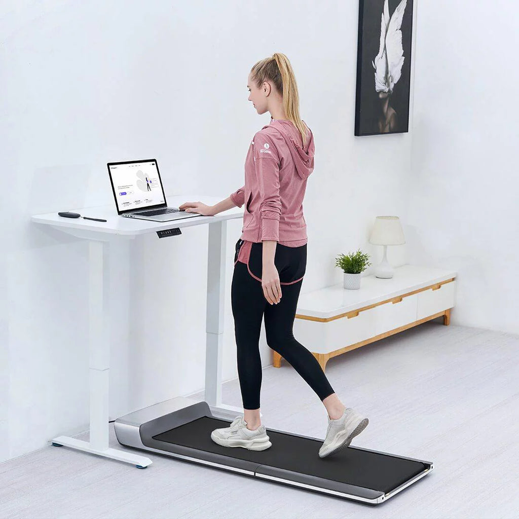 Folding Treadmill Grey 0.5-3.72MPH W655583