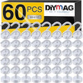 Heavy Duty Magnetic Hooks, Pack of 20 N53730