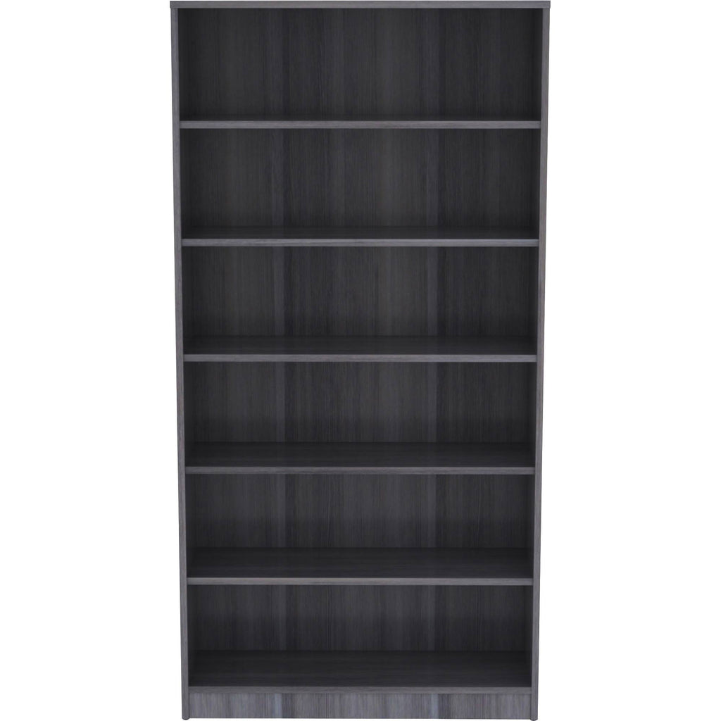 Weathered Charcoal Laminate Bookcase F4888