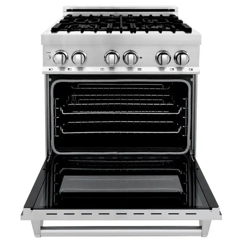 4 Burner Dual Fuel Range with Griddle S589