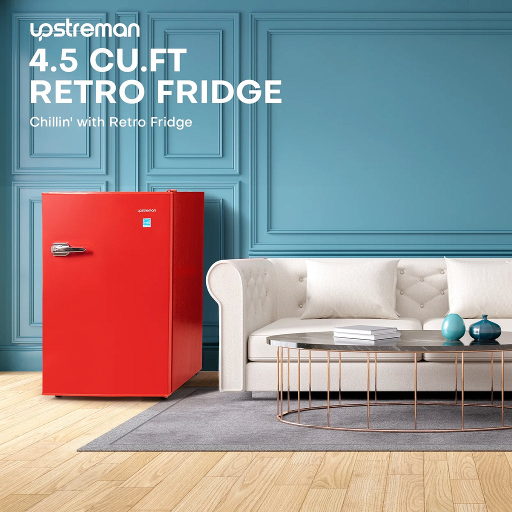 4.5 Cu Ft Retro Compact Refrigerator with Freezer R1532