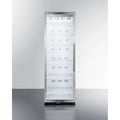 24" Wide 12.6 Cu. Ft. Left Swing Merchandiser Refrigerator V1256