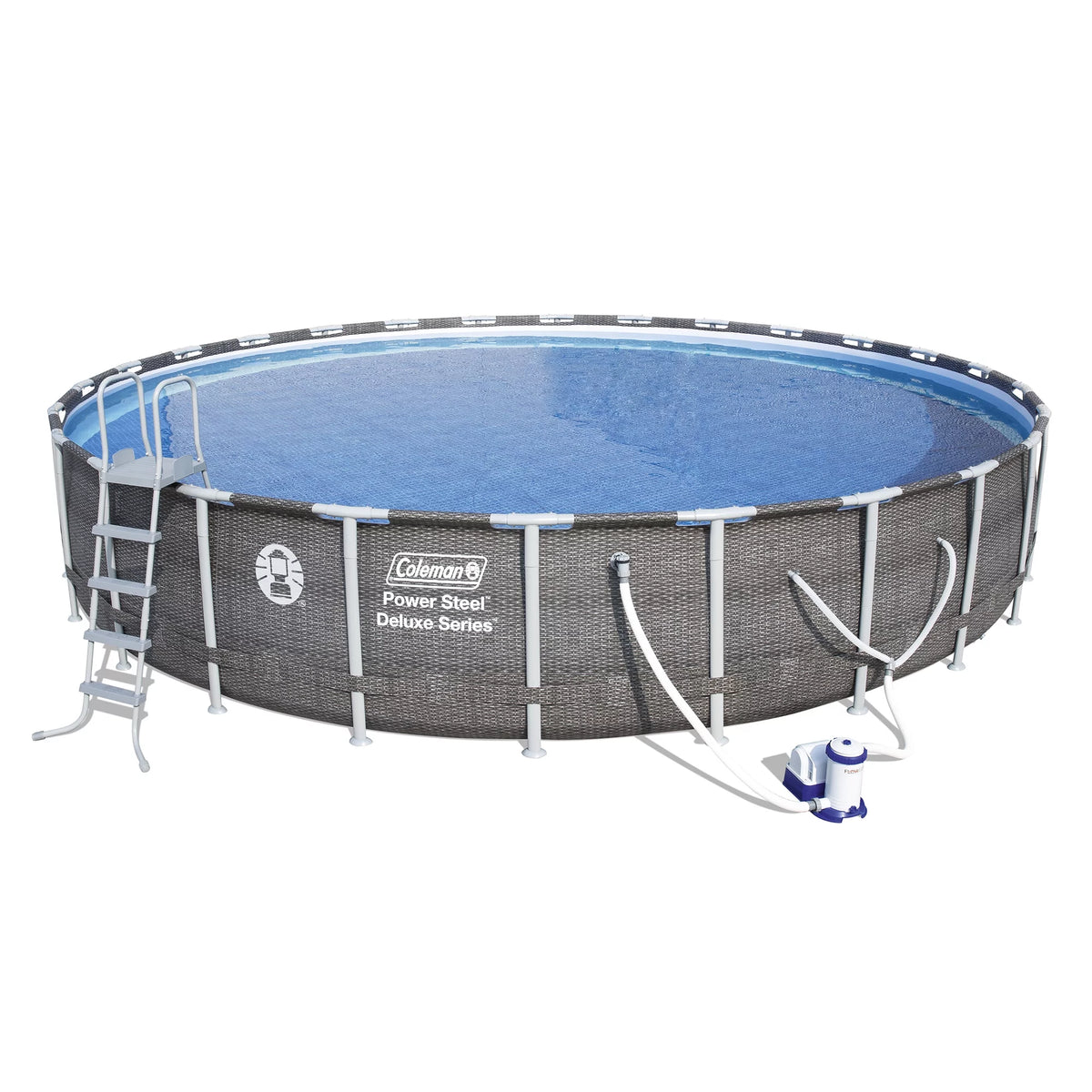 26' x 52 Pool Set with Pump, Ladder and Cover N611635