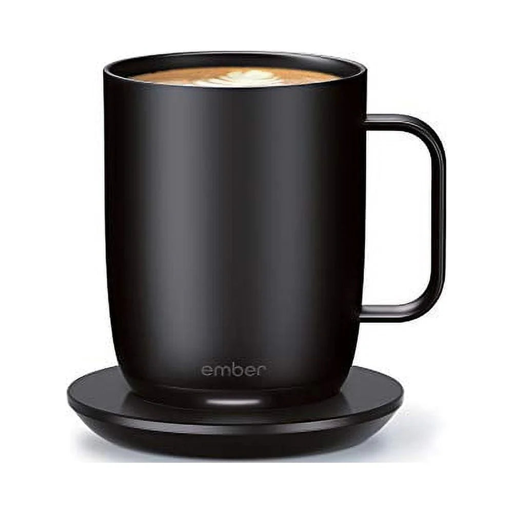 14 oz Black Smart Mug Z359