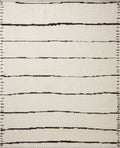 Ivory Black 7'9 x 9'9 Rug E913813