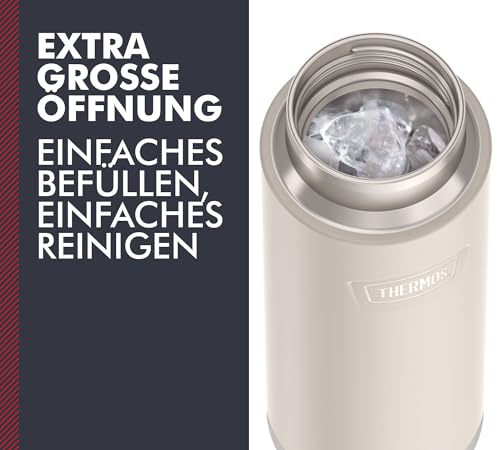 Insulated Stainless Steel Drinking Bottle with Straw, 0.71 L Z54070