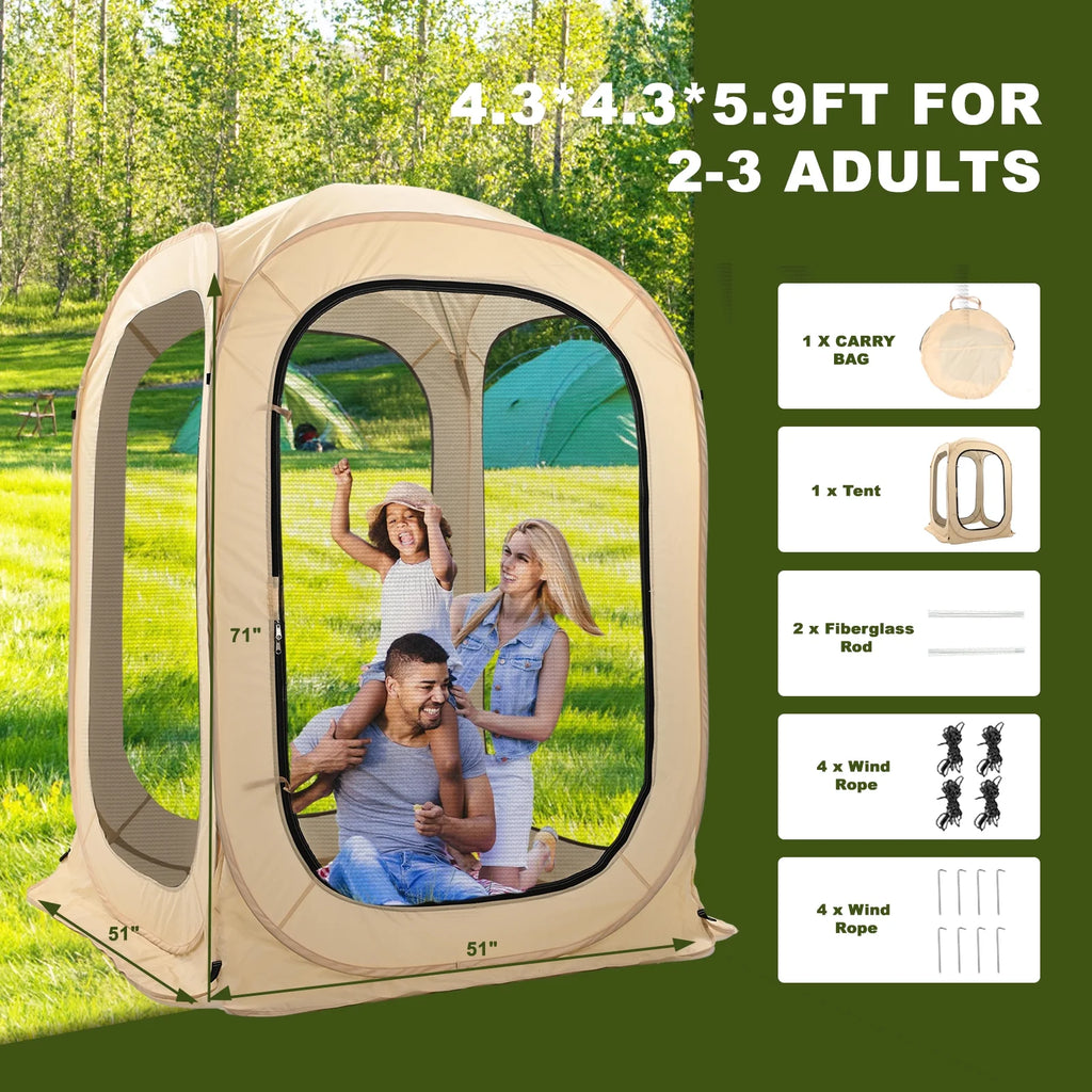 Pop-Up Mesh Tent M7456