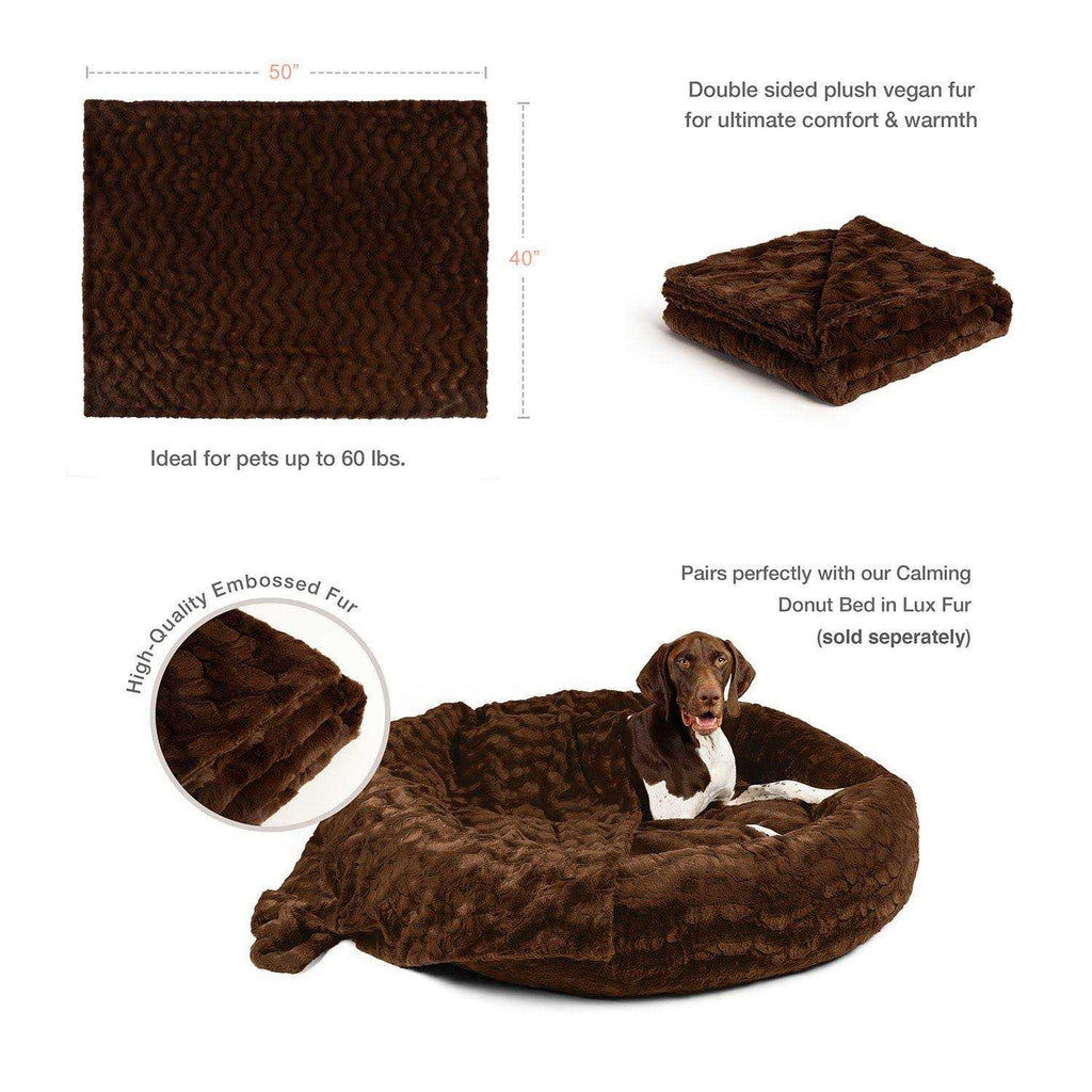 Calming Lux Fur Cat & Dog Blanket W880