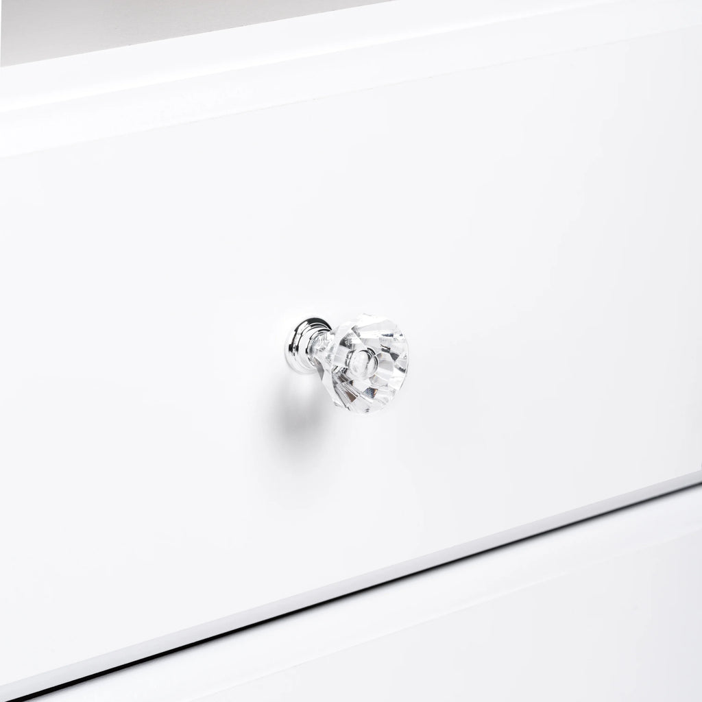 White 6 Drawer Wooden Dresser O730995