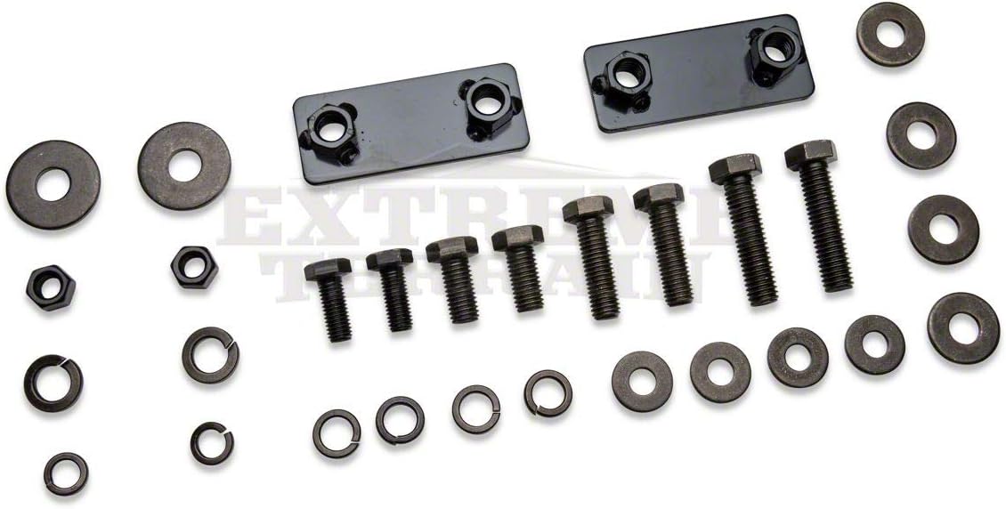 3-Inch Bull Bar with Skid Plate Textured Black D4767