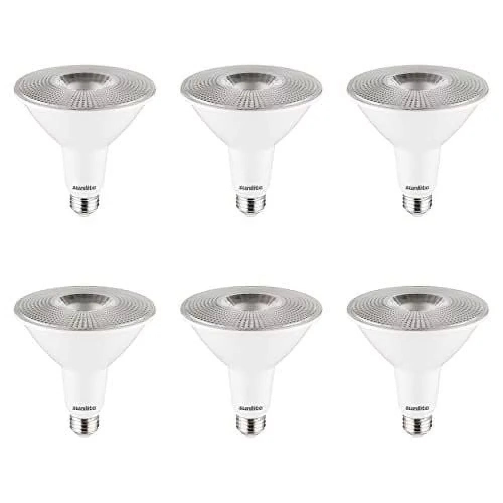 LED PAR38 Long Neck Spotlight Bulb 15 Watts Dimmable 3000K Warm White 6-Pack K151602
