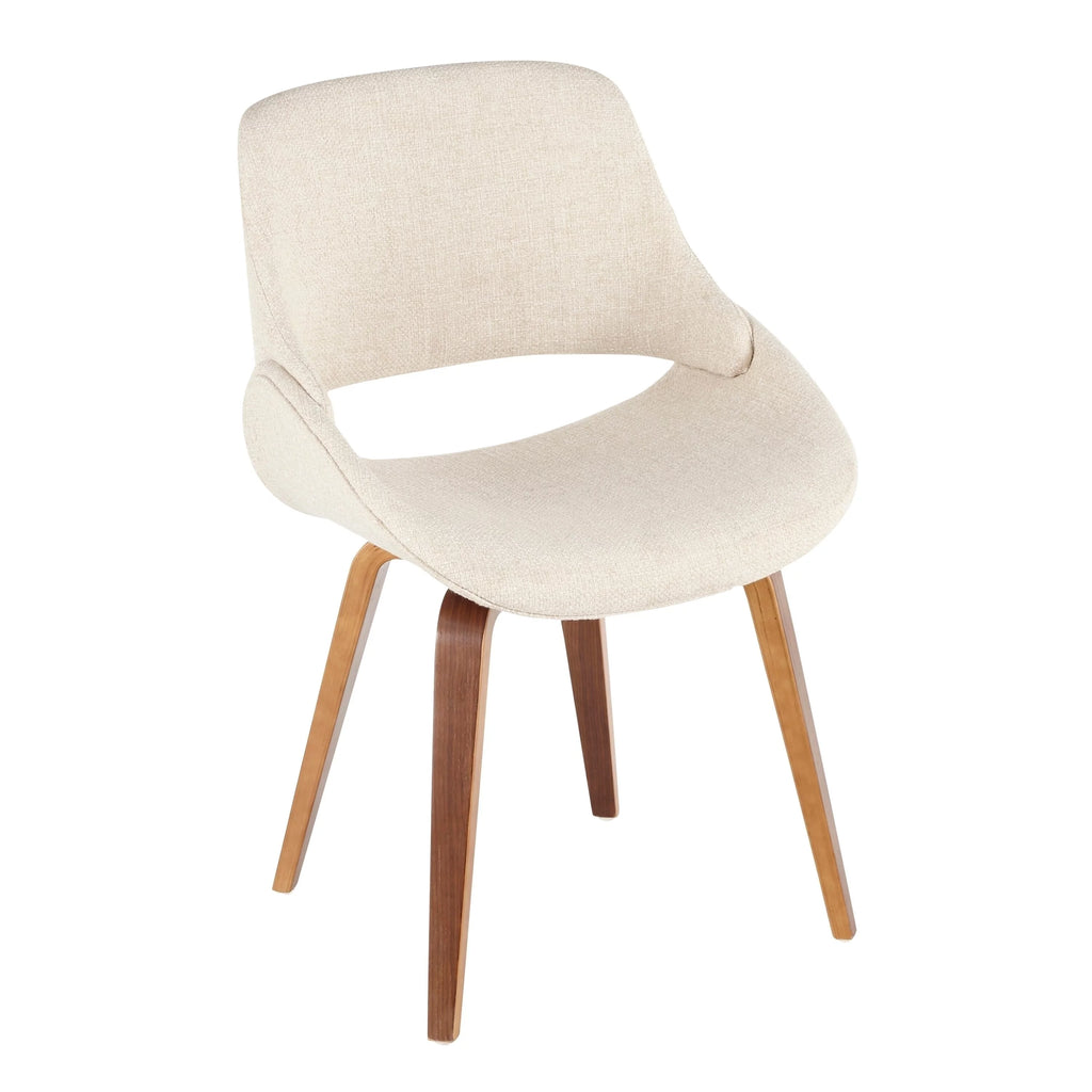 Grey Polyester Foam Chair Set of 2 L92901