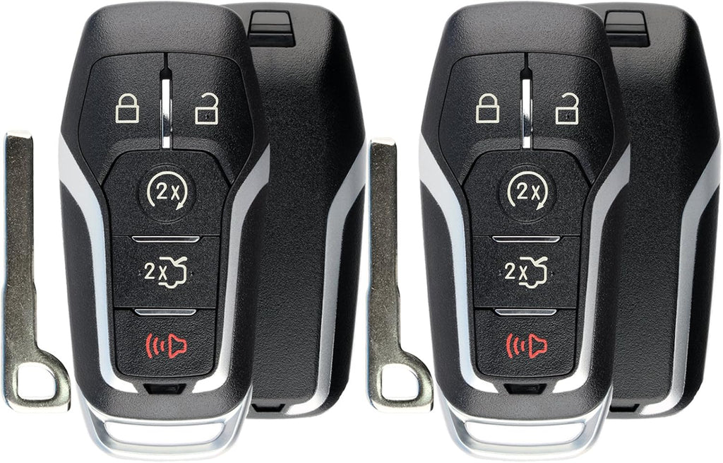 Keyless Entry Remote Smart Key Fob Shell Case Pack of 2 O979