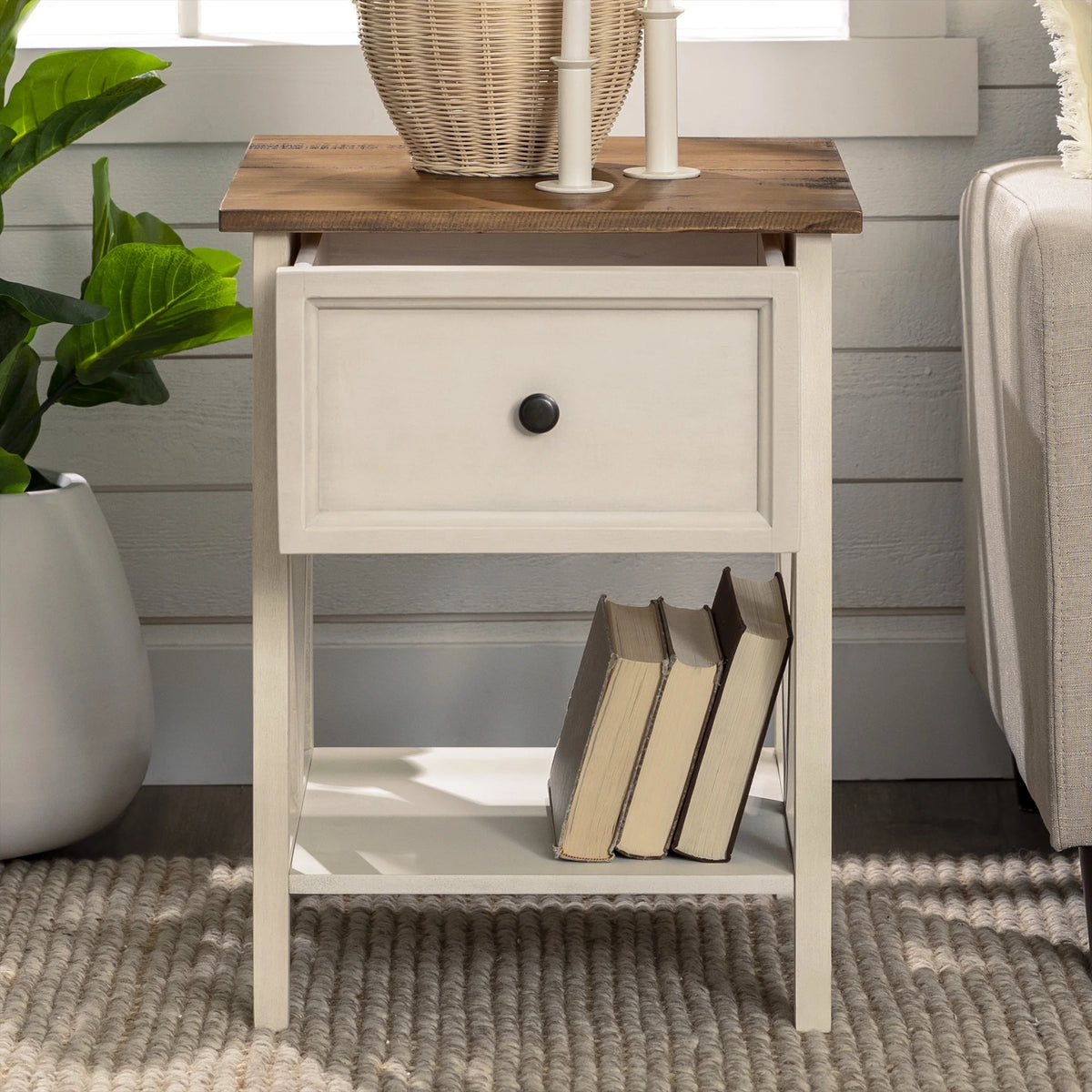 19" 1-Drawer Side Table G5808