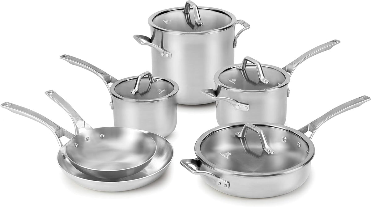 Stainless Steel 10-Piece Cookware Set H5169