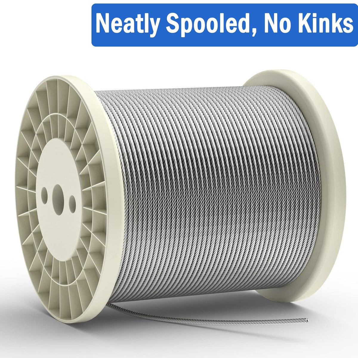 1/8 T316 Stainless Steel Cable 500 FT W4085