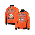 Orange Full-Snap Jacket G9930