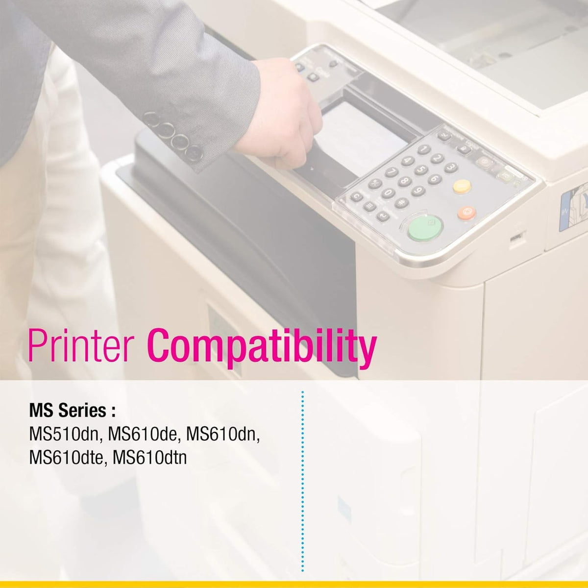 Compatible Black Toner Cartridge 2 Pack K706304