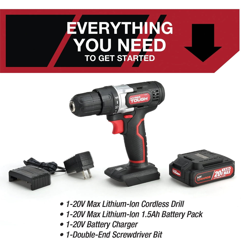 20V Max Lithium-Ion Cordless Drill A8706