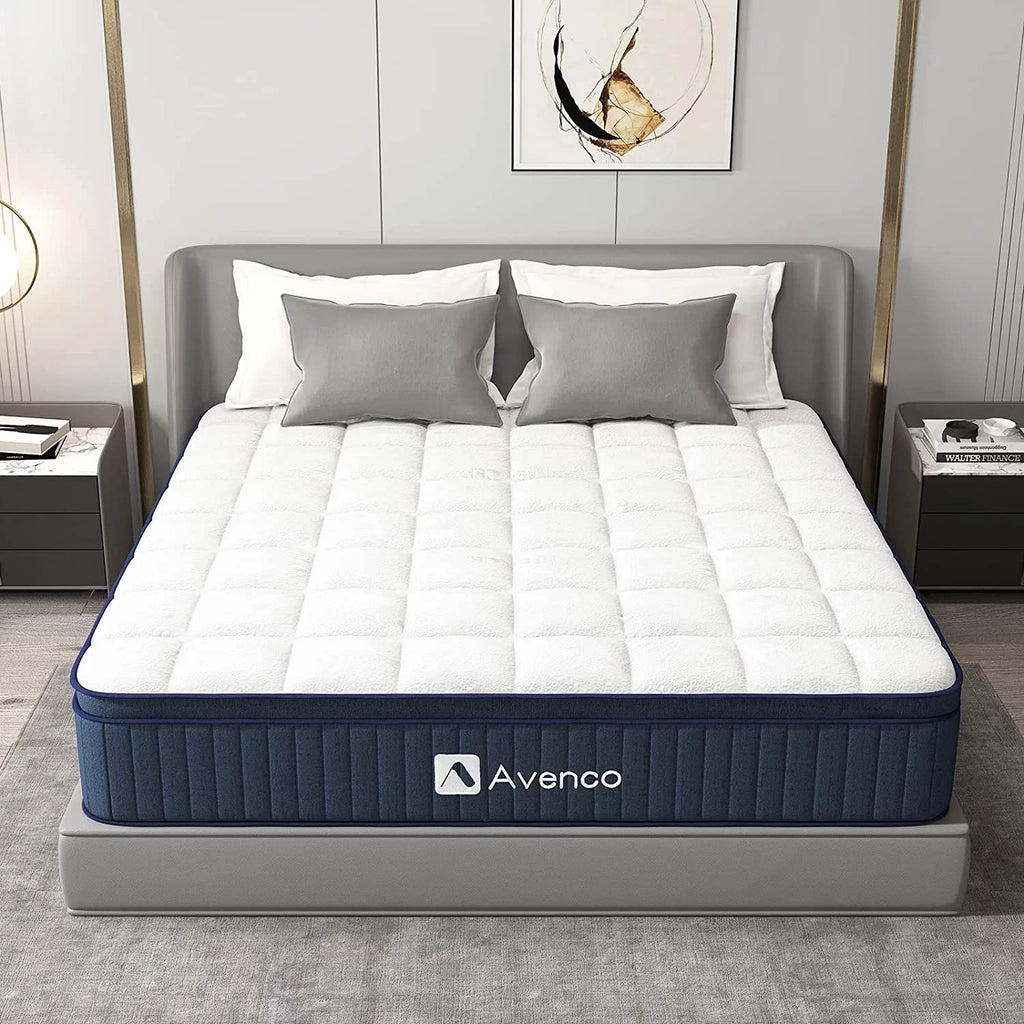 Full Size Gel Memory Foam Pocket Spring Hybrid Mattress X672
