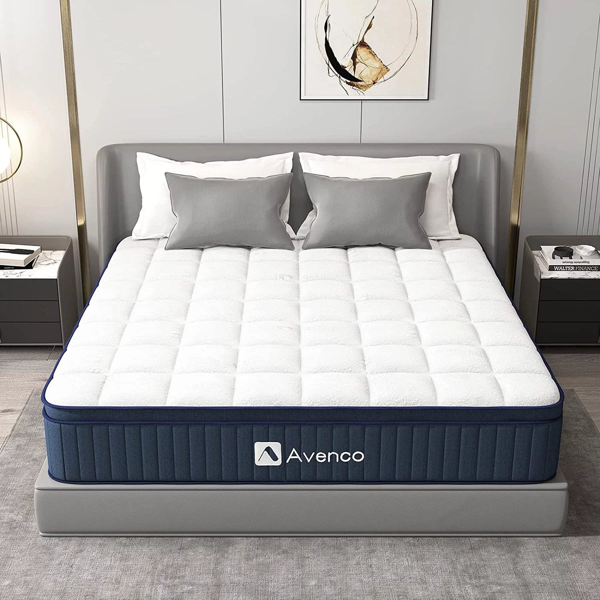 Full Size Gel Memory Foam Pocket Spring Hybrid Mattress X672