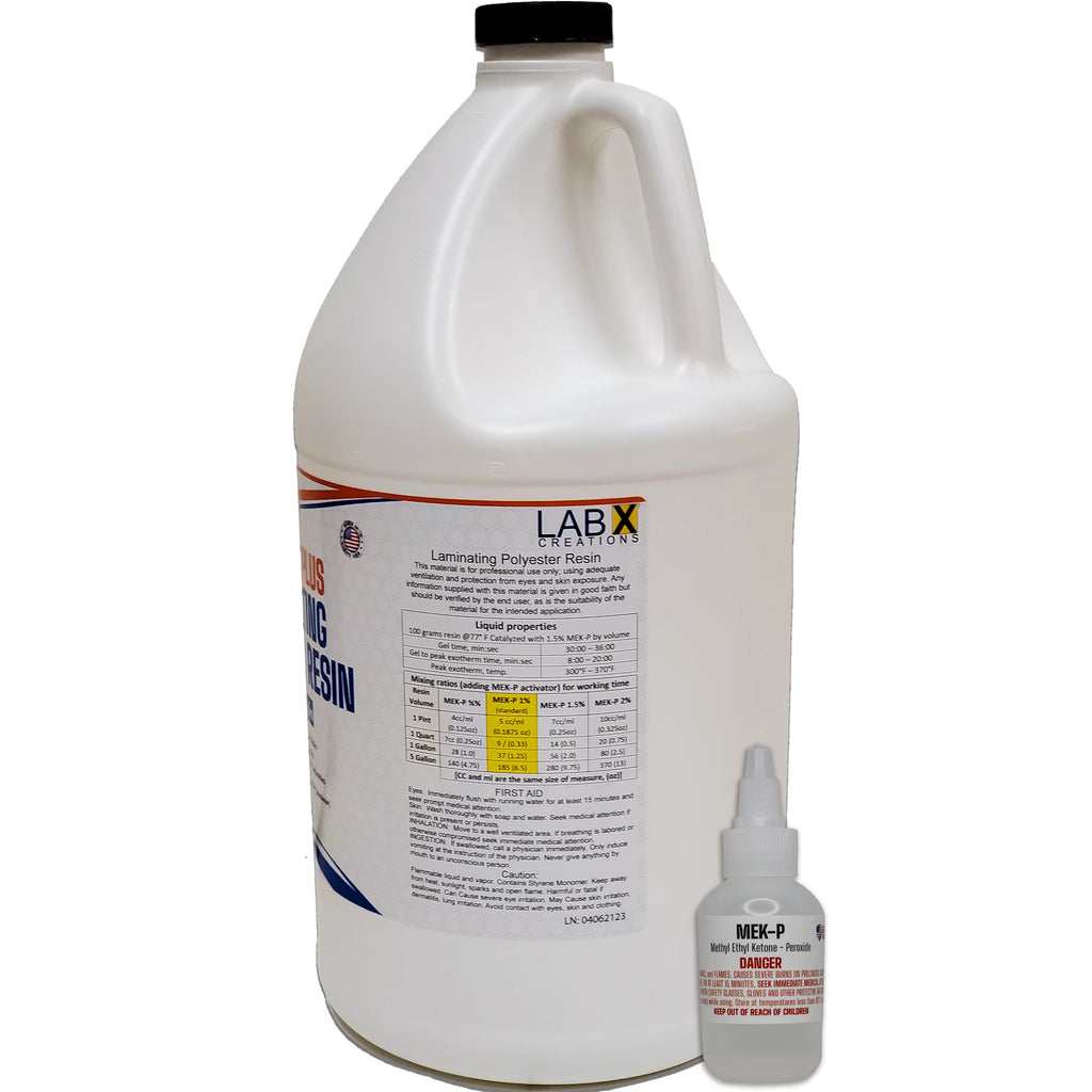 Polyester Resin 1 Gallon Low Viscosity Coating W26468