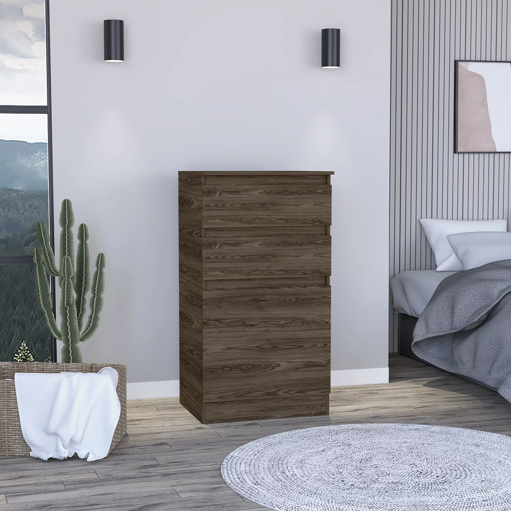 2-Drawer Dark Walnut Dresser X445719