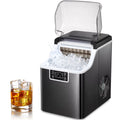 44Lbs/24H Self-Cleaning Countertop Ice Maker with Ice Scoop & Basket A2213