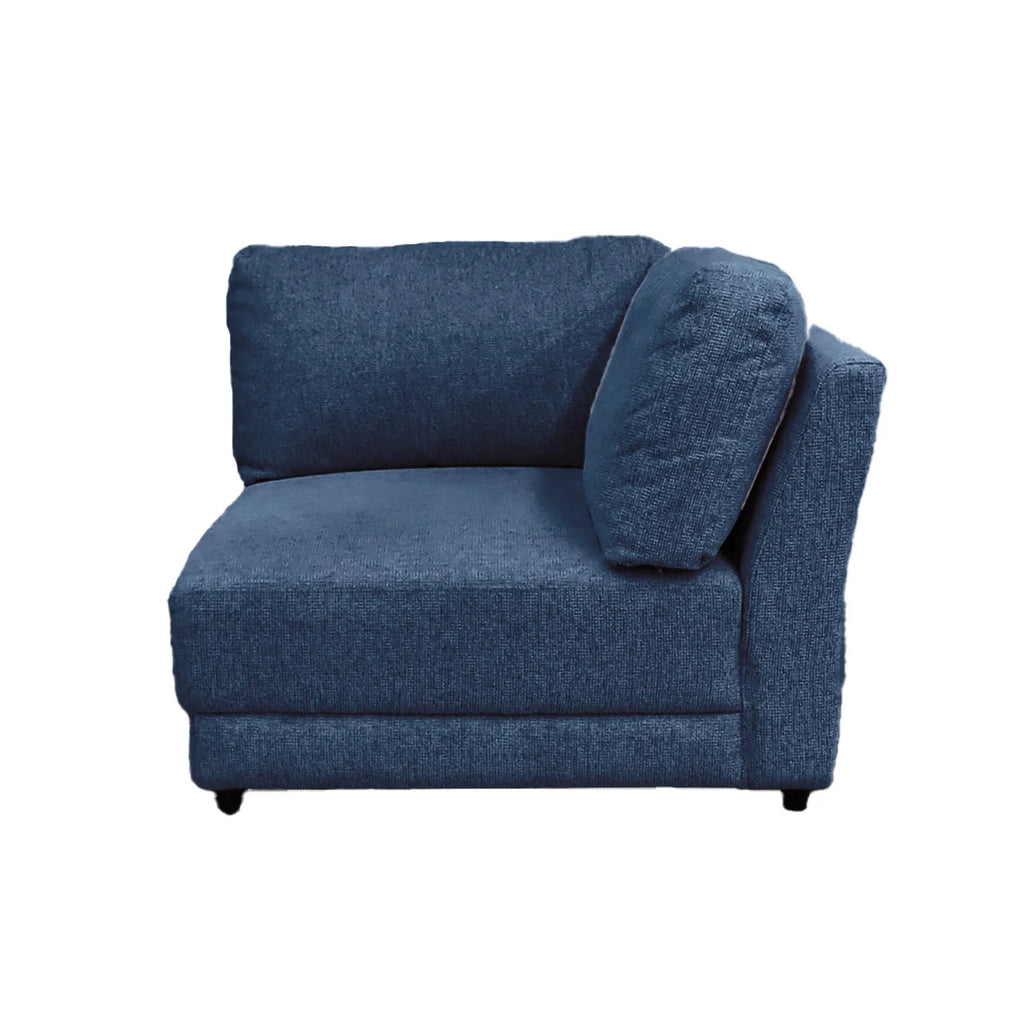 Navy Modular Sectional with 5 Seats W720