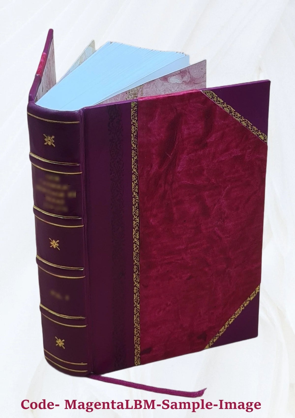Perfumery and Essential Oil Record Leather Bound P77226