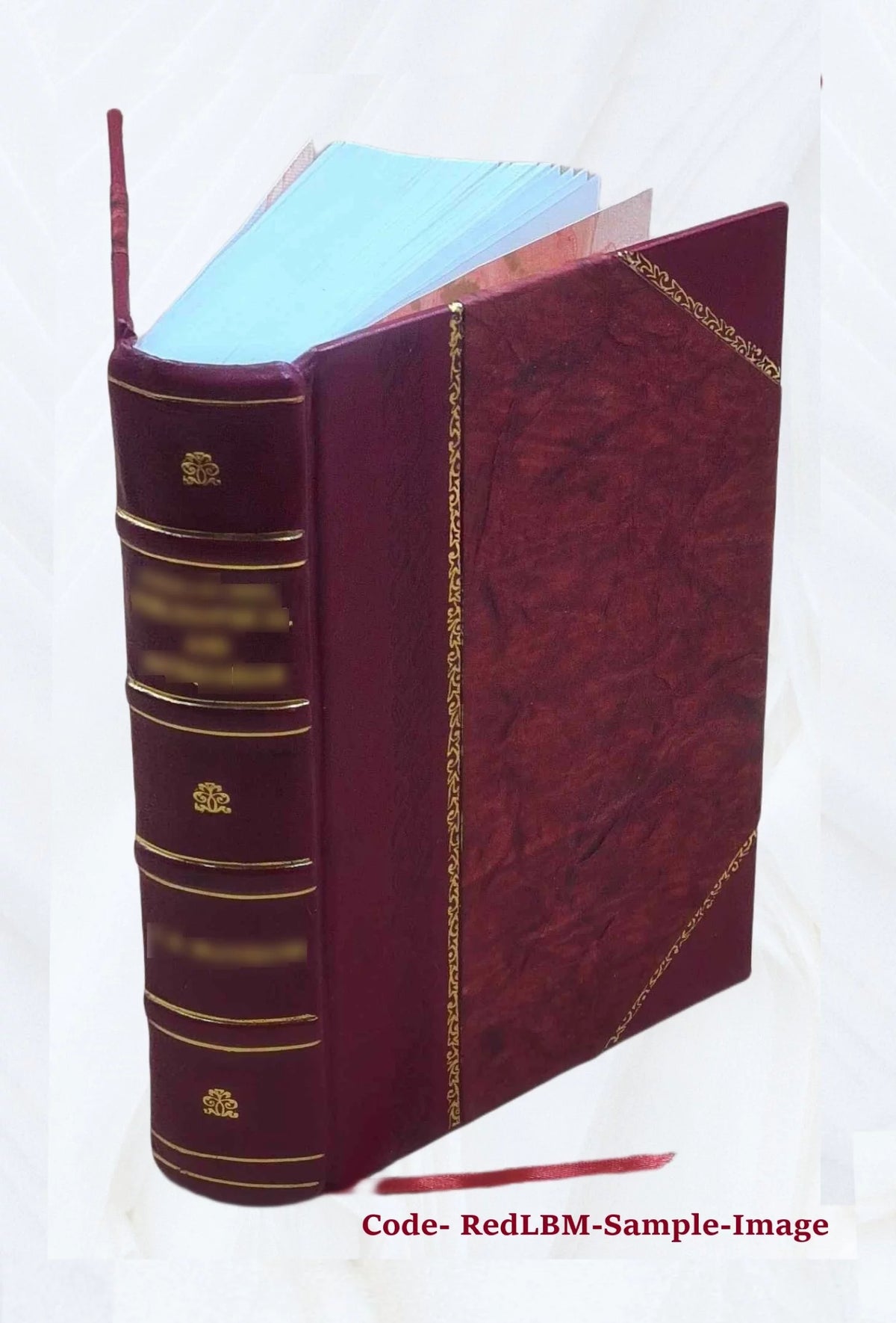 Perfumery and Essential Oil Record Leather Bound P77226