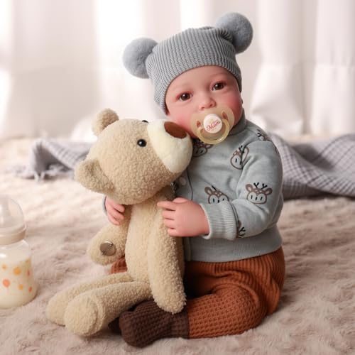 20 Inch Poseable Soft Vinyl and Cloth Body Baby Dolls K296