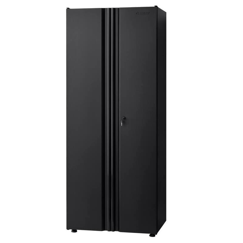 18-Piece Welded Steel Garage Storage System in Black G52552