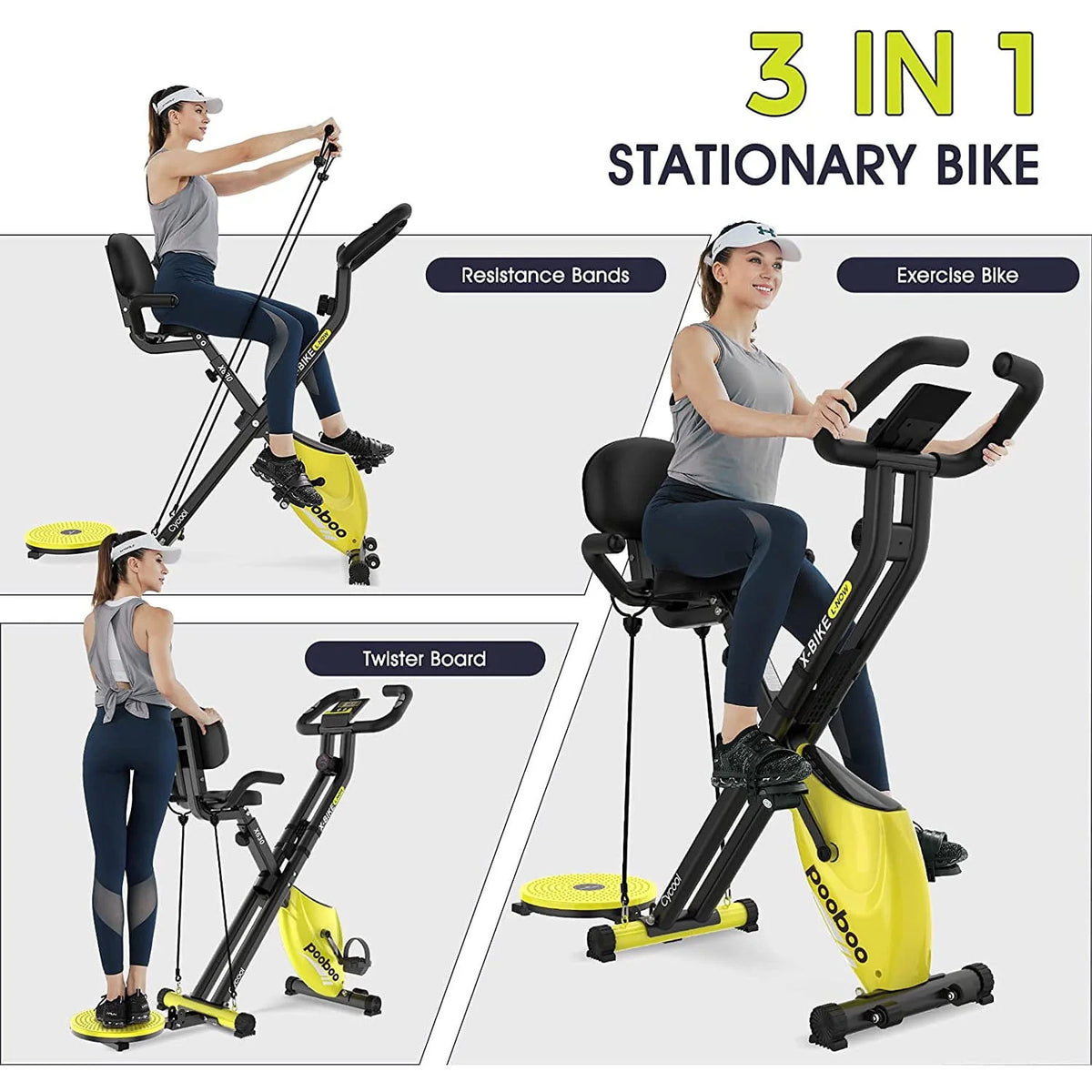 220 Lbs Magnetic Indoor Cycling Bike Belt Drive N92156