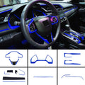 Car Interiors Decorative Trim Air Outlet Steering Wheel Cover 16Pcs Z785