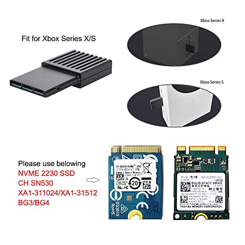 NVMe M.2 SSD to CF-Express Type-B Adapter X7478