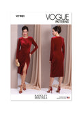 Sewing Pattern Knit Dress W948892