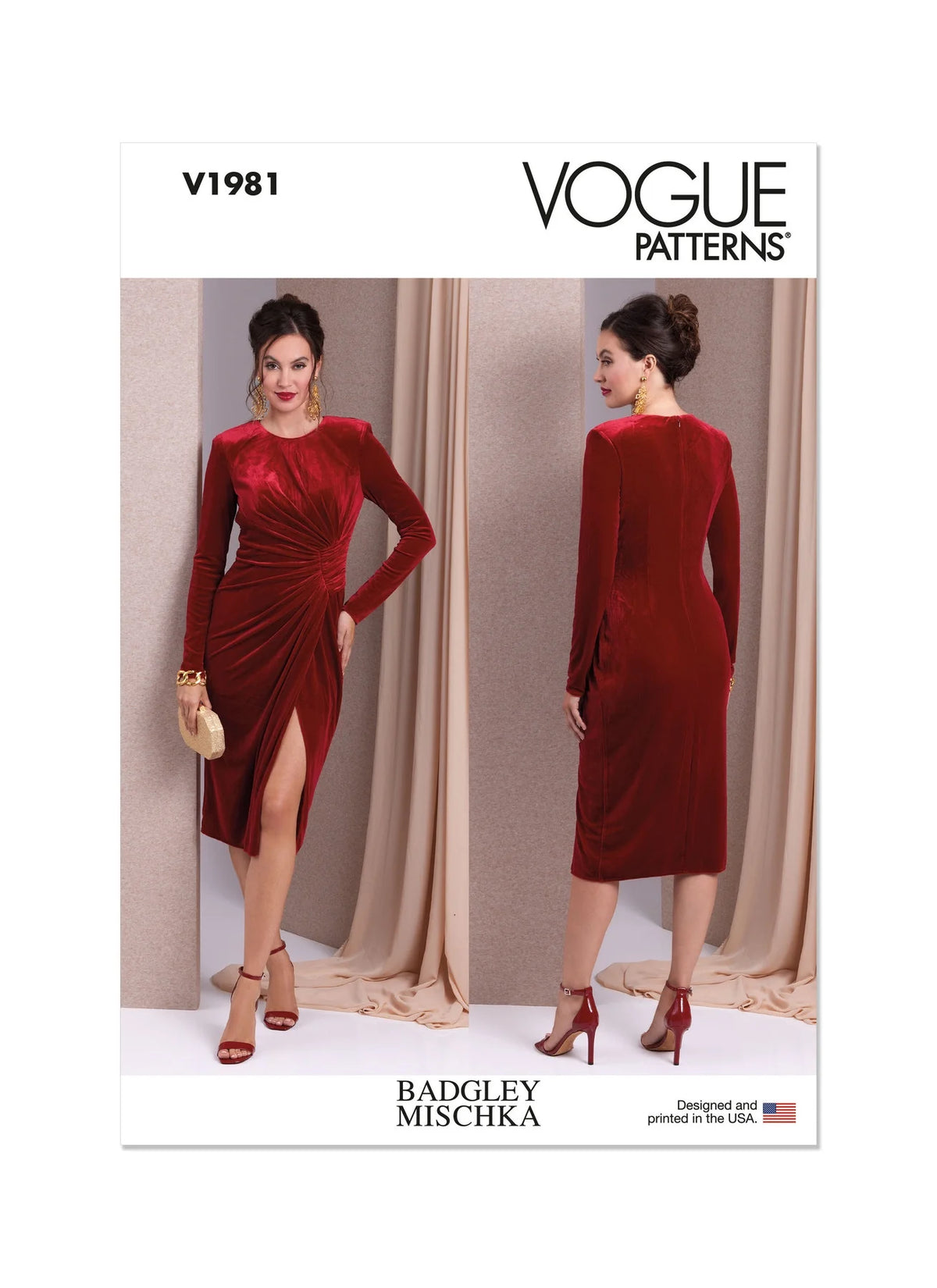 Sewing Pattern Knit Dress W948892