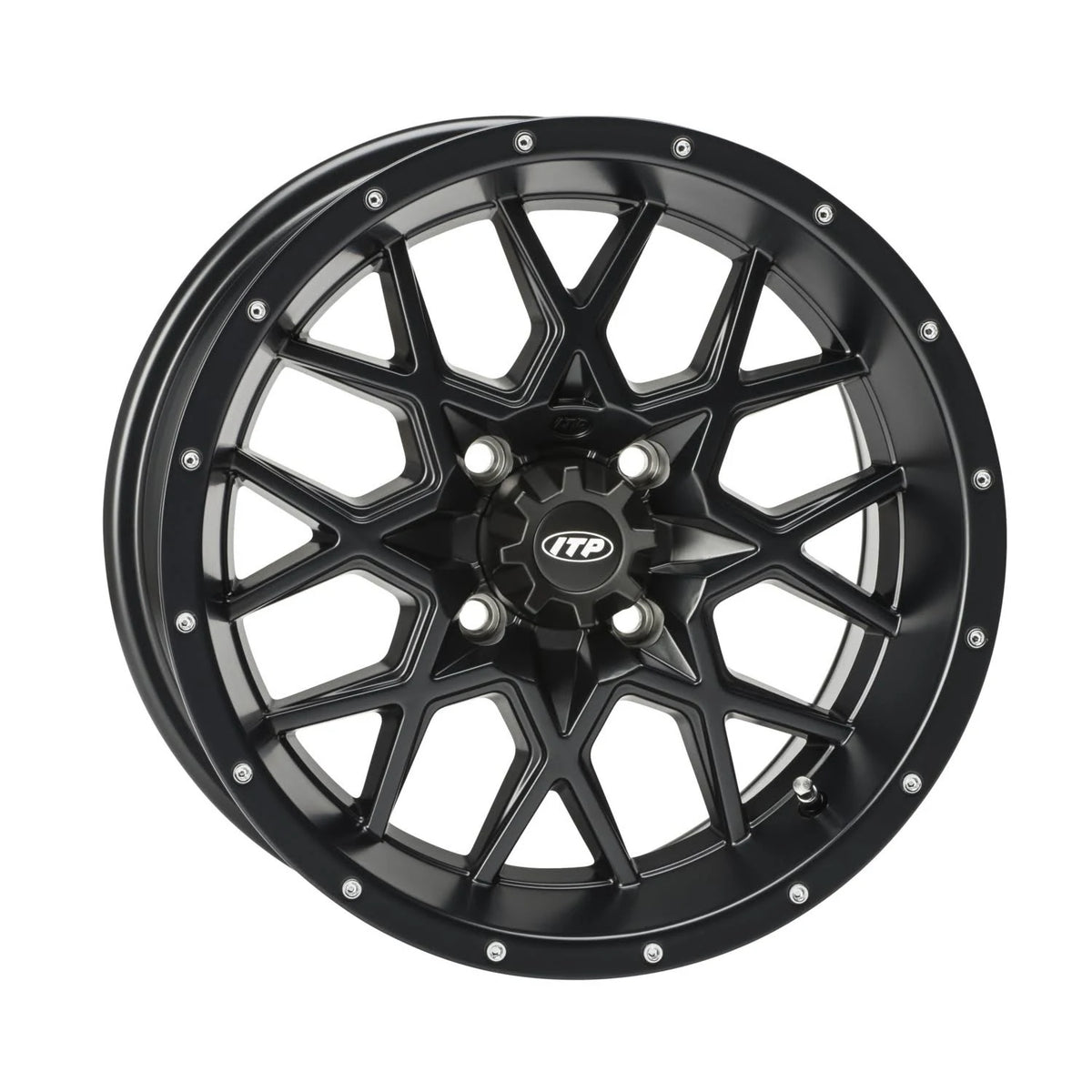 12x7 Matte Black Wheel P5143