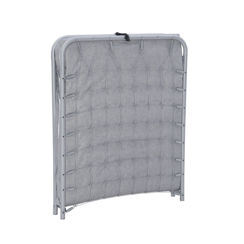 Folding Cot Guest Bed with 2 Foam Mattress U308