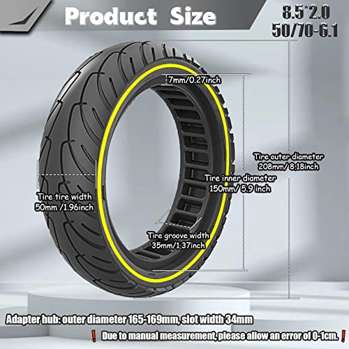8.5x2.0 Scooter Tire 2pcs P7845