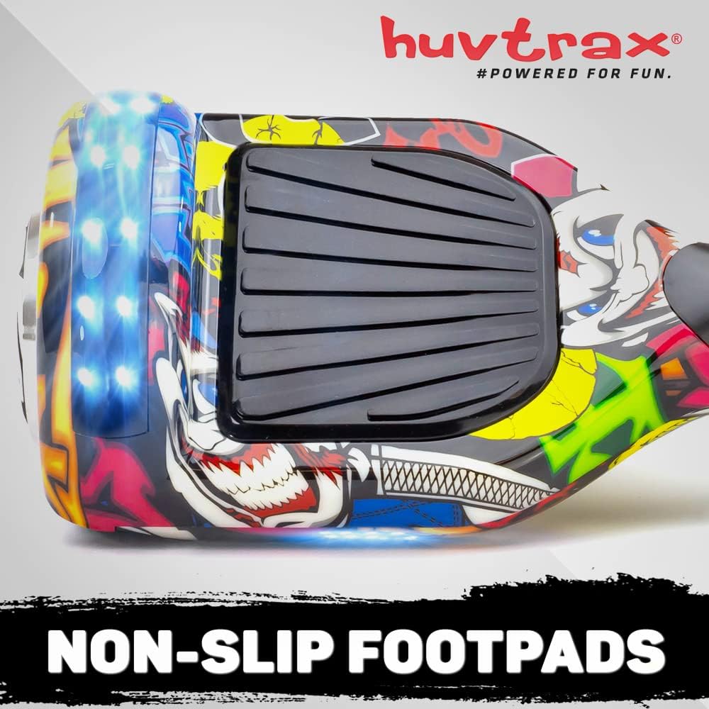 6.5 Aluminum Wheels Hoverboard with Bluetooth Speaker and LED Lights I2366