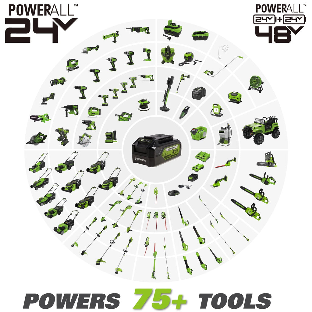 48V 15 Cordless String Trimmer with 2Ah Batteries & Charger B53985
