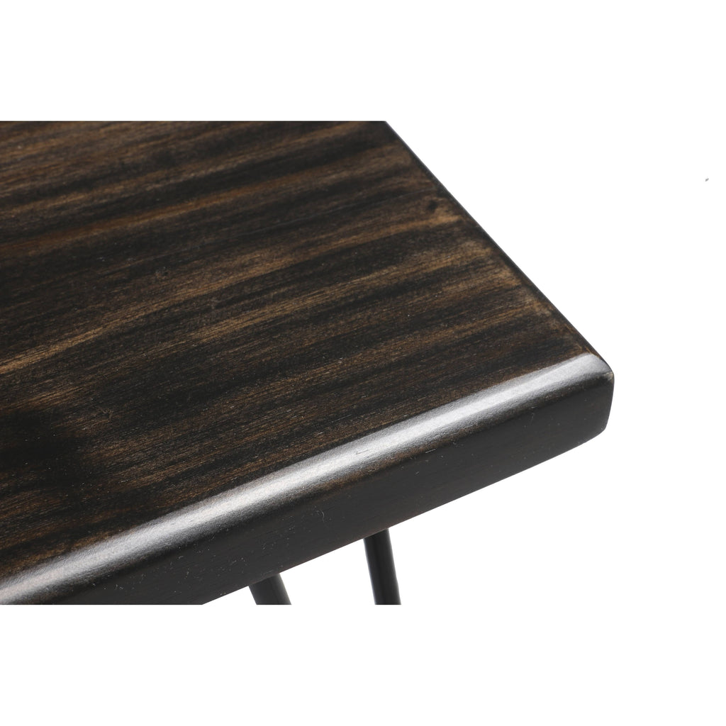 Ebony Wood Bench C6876
