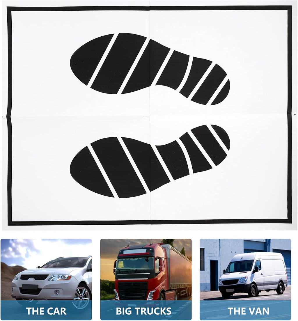 50Pcs Disposable Paper Foot Mats Z7784
