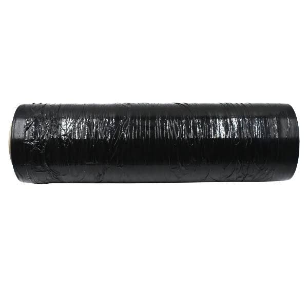 Black Opaque Plastic Stretch Wrap Film Case of 4 Rolls Y75192