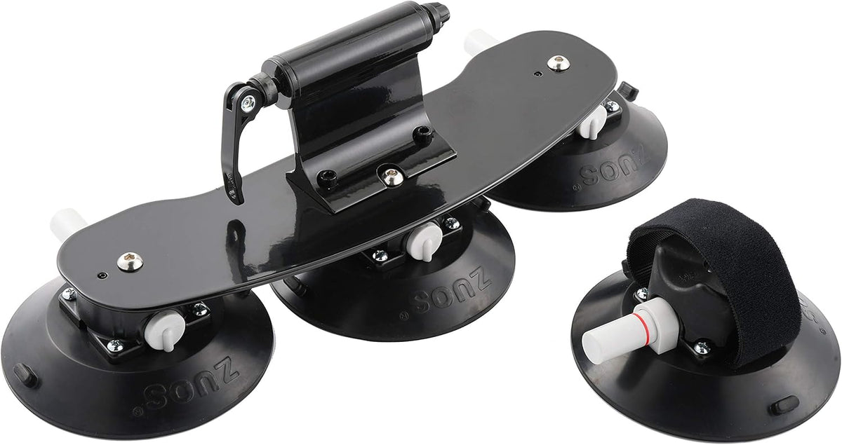 Vacuum Suction Cup Aluminium Alloy Bike Rack H4496